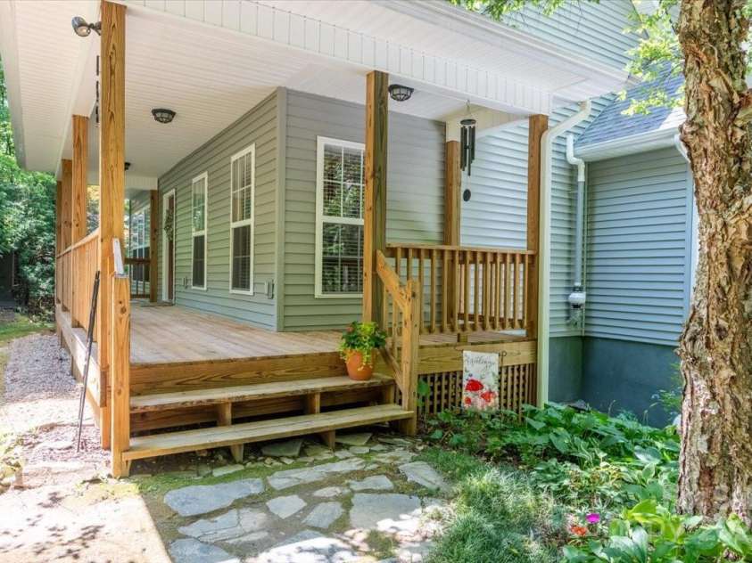 455 Lookout Drive, Pisgah Forest, NC 28768.  MLS# CAR4269478, YatesRealty ID 23174. 