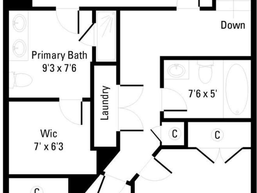 739 Elders Story Road, Fort Mill, SC 29708.  MLS# CAR4271442, YatesRealty ID 23178. 2nd floor