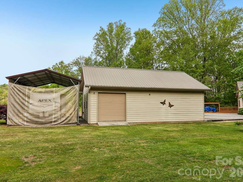 519 Susanna Cove Road, Mars Hill, NC 28754.  MLS# CAR4368251, YatesRealty ID 23179. Canopy for Camper
