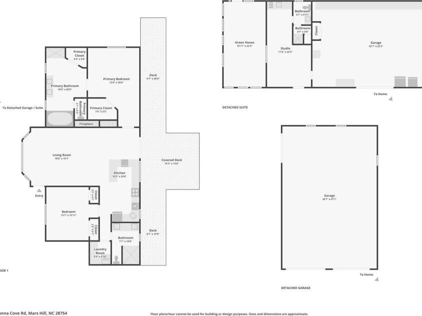 519 Susanna Cove Road, Mars Hill, NC 28754.  MLS# CAR4368251, YatesRealty ID 23179. Floor Plan