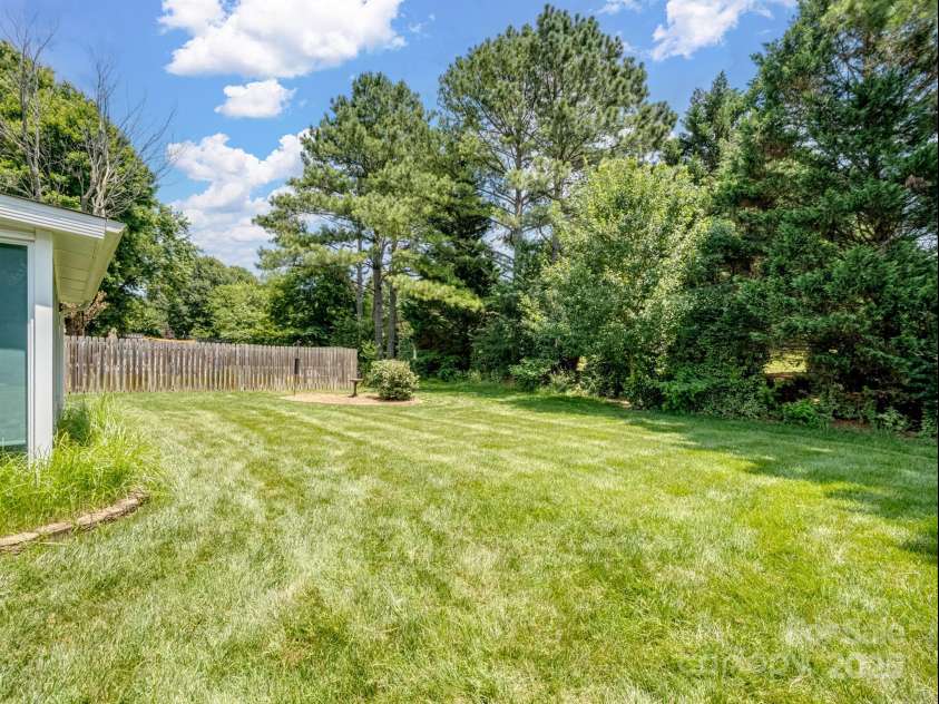 3720 Winterberry Court, Concord, NC 28027.  MLS# CAR4273000, YatesRealty ID 23183. Backyard