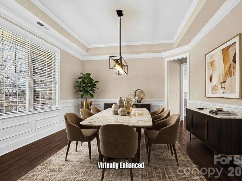 13030 Fen Court, Huntersville, NC 28078.  MLS# CAR4399208, YatesRealty ID 23196. DINING ROOM V.S.
