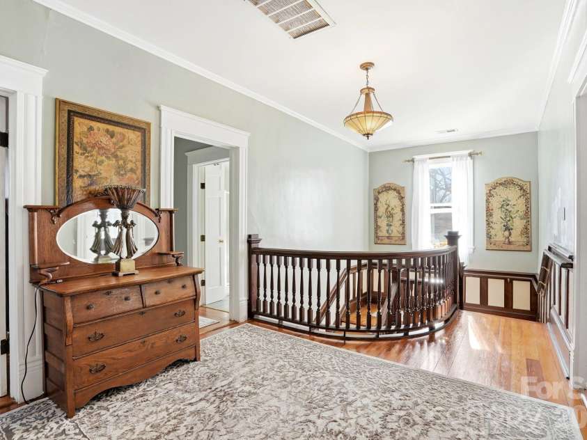 1103 Franklin Street, Monroe, NC 28112.  MLS# CAR4328672, YatesRealty ID 23215. 2nd Floor Landing