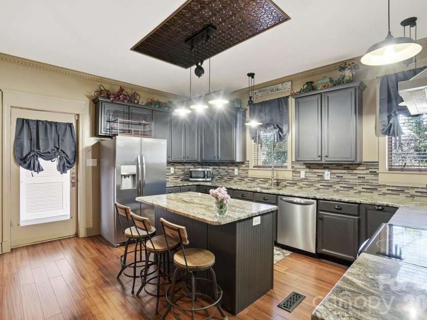 1103 Franklin Street, Monroe, NC 28112.  MLS# CAR4328672, YatesRealty ID 23215. Chef's Dream Kitchen