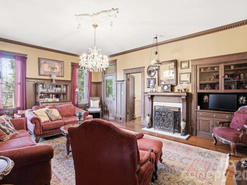 1103 Franklin Street, Monroe, NC 28112.  MLS# CAR4328672, YatesRealty ID 23215. Living Room