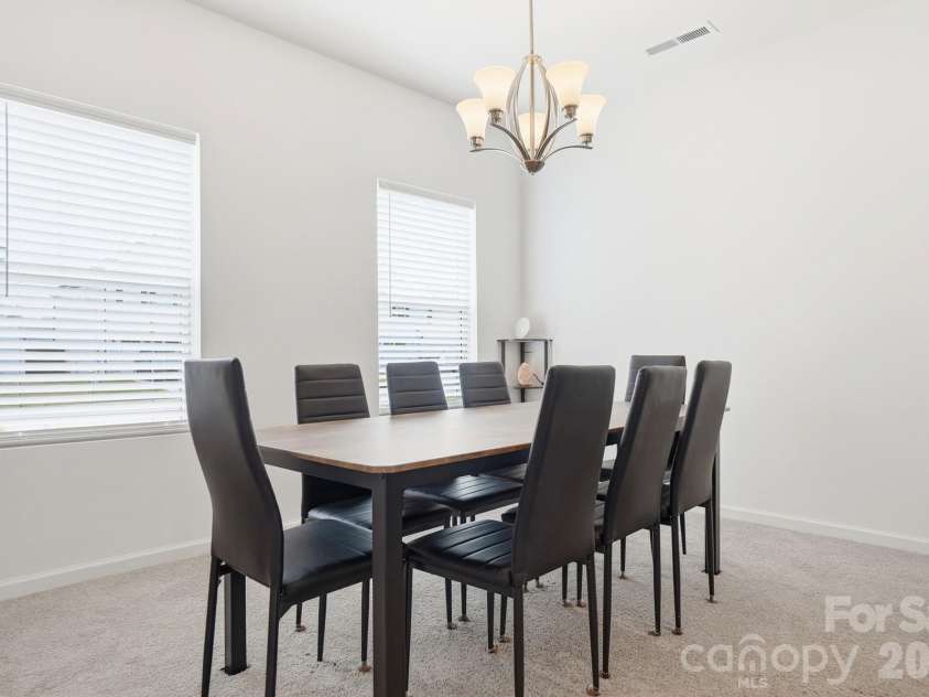 275 Redondo Drive, Wingate, NC 28174.  MLS# CAR4358477, YatesRealty ID 23217. Dining Room