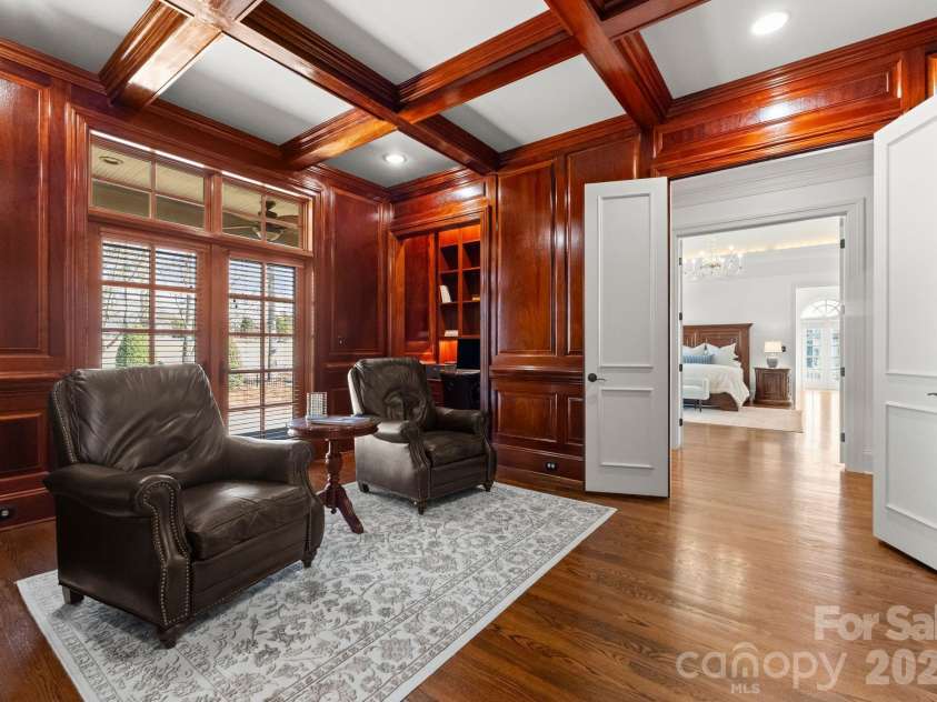 17429 Staysail Court, Cornelius, NC 28031.  MLS# CAR4337983, YatesRealty ID 2322. Primary suite study/office