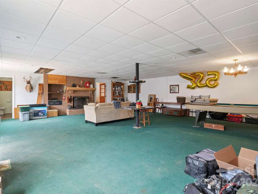 14411 Eastfield Road, Huntersville, NC 28078.  MLS# CAR4273593, YatesRealty ID 23226. Huge lower level living space