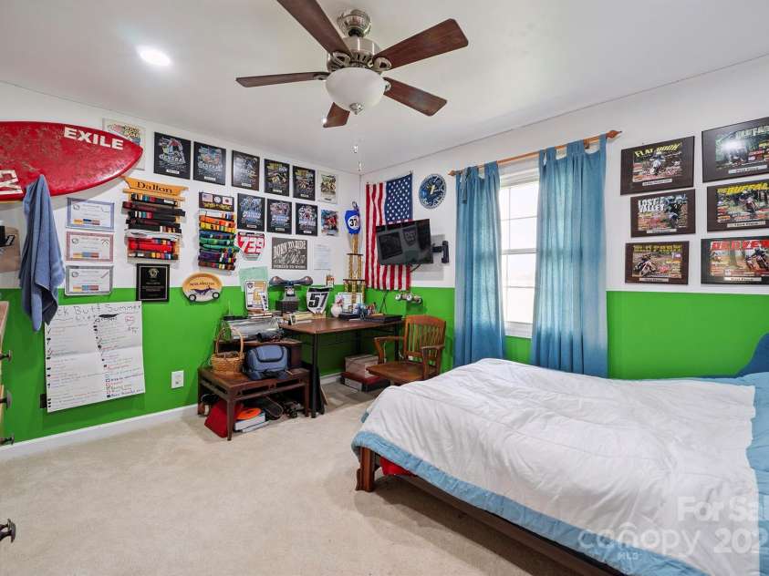 14411 Eastfield Road, Huntersville, NC 28078.  MLS# CAR4273593, YatesRealty ID 23226. Secondary bedroom on main floor