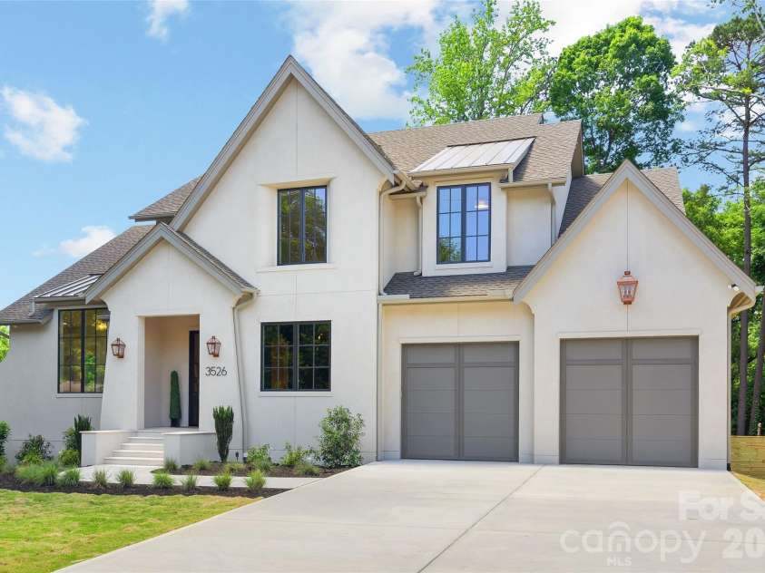 3526 Craig Avenue, Charlotte, NC 28211.  MLS# CAR4378596, YatesRealty ID 23226. Front Exterior