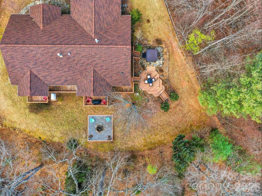 99 Margaret Drive, Leicester, NC 28748.  MLS# CAR4344574, YatesRealty ID 2323. Aerial