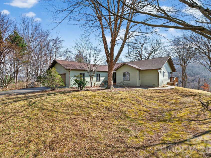 99 Margaret Drive, Leicester, NC 28748.  MLS# CAR4344574, YatesRealty ID 2323. Front of Home