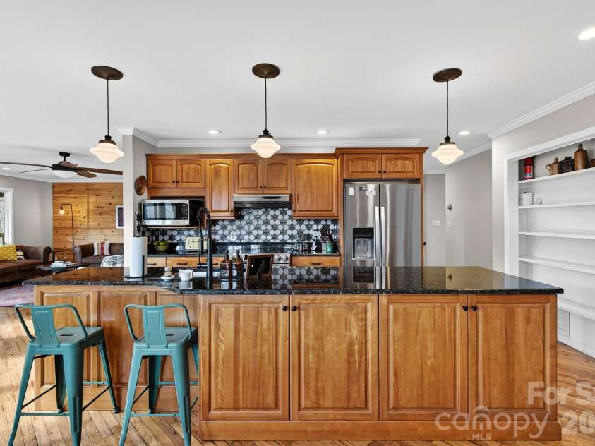 99 Margaret Drive, Leicester, NC 28748.  MLS# CAR4344574, YatesRealty ID 2323. Kitchen