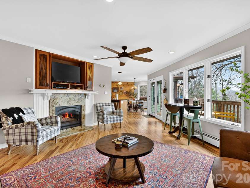 99 Margaret Drive, Leicester, NC 28748.  MLS# CAR4344574, YatesRealty ID 2323. Living Area