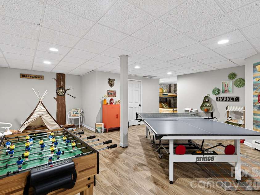 99 Margaret Drive, Leicester, NC 28748.  MLS# CAR4344574, YatesRealty ID 2323. Play Room