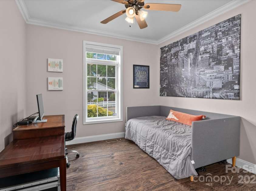 1201 Pegram Street, Charlotte, NC 28205.  MLS# CAR4257783, YatesRealty ID 23234. Bedroom 3