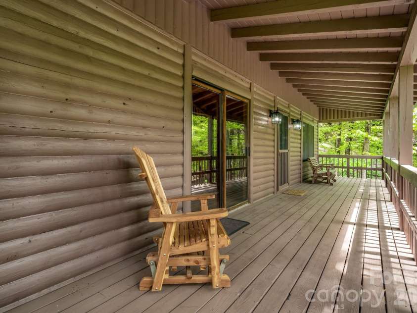 17 Greer Way, Mars Hill, NC 28754.  MLS# CAR4370316, YatesRealty ID 23237. Covered Front Porch