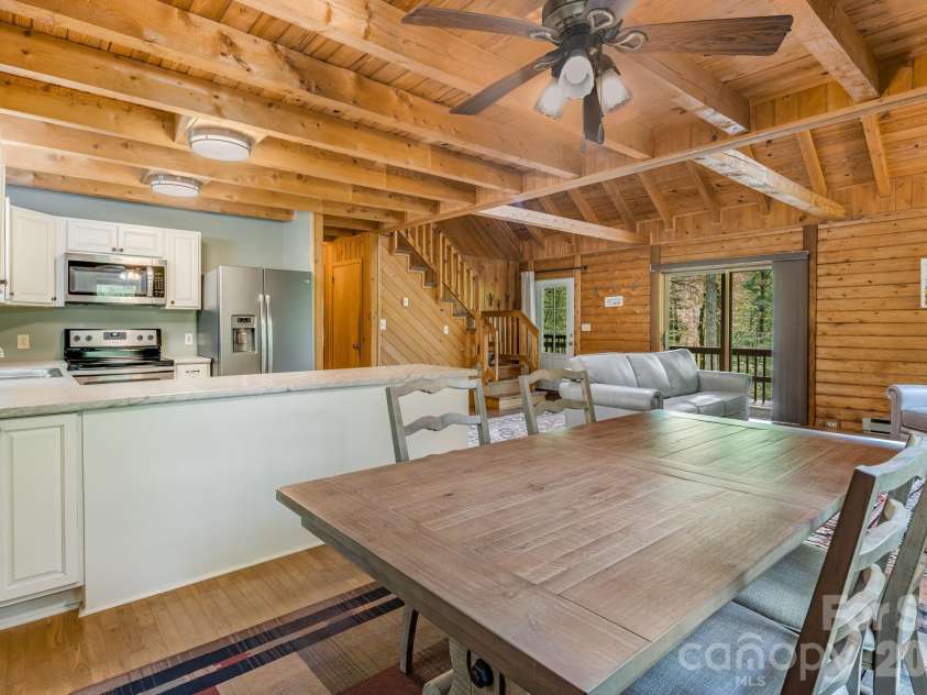 17 Greer Way, Mars Hill, NC 28754.  MLS# CAR4370316, YatesRealty ID 23237. Renovated kitchen