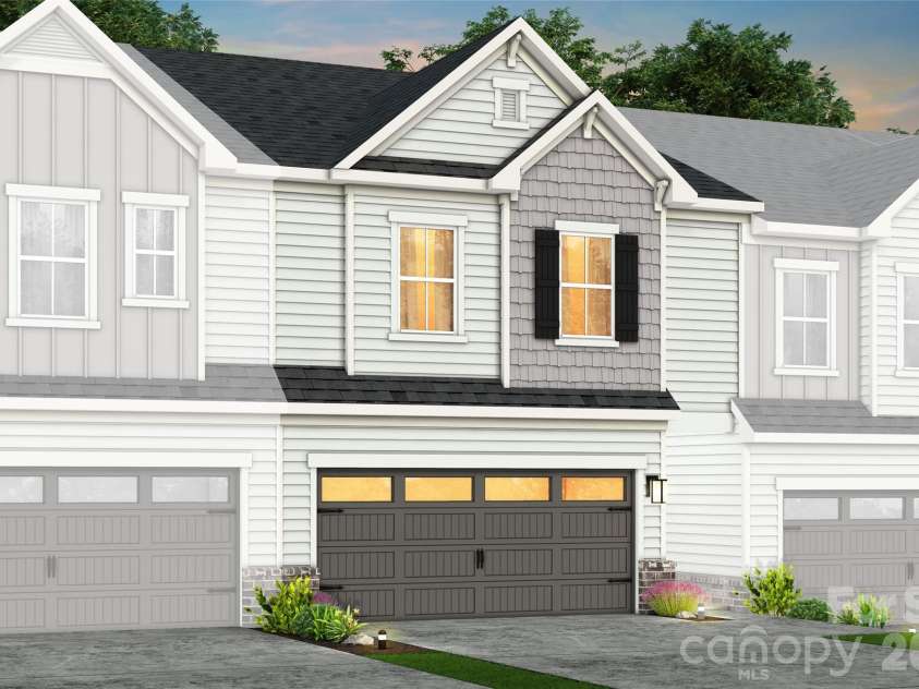 2011 Bayou Trace Drive, Charlotte, NC 28262.  MLS# CAR4382738, YatesRealty ID 23242. Lot #2 - Cooper Floor Plan; Elevation #8 Rendering.