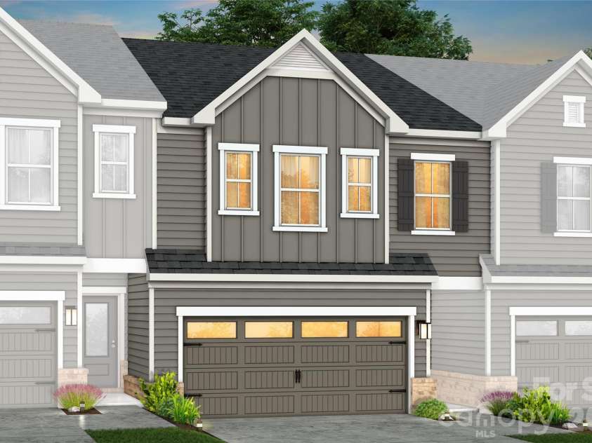 2015 Bayou Trace Drive, Charlotte, NC 28262.  MLS# CAR4382745, YatesRealty ID 23243. Lot #3 - Cooper Floor Plan; Rendering for Elevation #6.