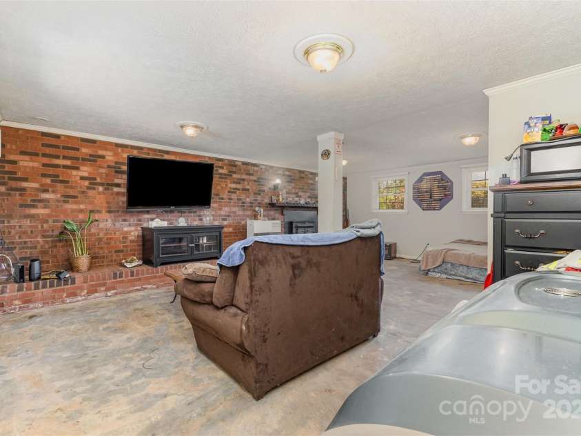 220 Hilltop Street, Connelly Springs, NC 28612.  MLS# CAR4246508, YatesRealty ID 23243. Basement