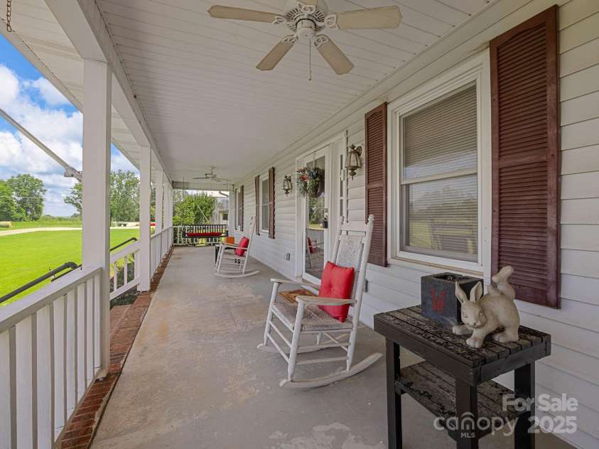 121 Maude Road, Gaffney, SC 29340.  MLS# CAR4274069, YatesRealty ID 23246. 49'x 8' Covered Porch