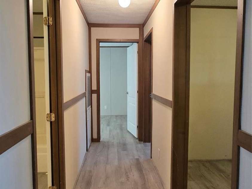 78 Buck Branch Road, Mill Spring, NC 28756.  MLS# CAR4381478, YatesRealty ID 23248. Hallway