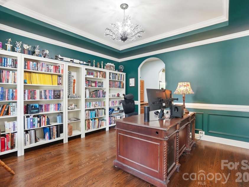 522 Iron Horse Lane, Midland, NC 28107.  MLS# CAR4374807, YatesRealty ID 23256. Dining room/Study