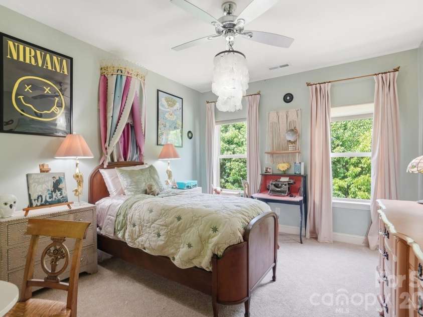 522 Iron Horse Lane, Midland, NC 28107.  MLS# CAR4374807, YatesRealty ID 23256. Secondary bedroom