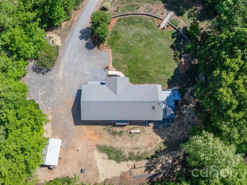 7362 Volunteer Rescue Road, Denton, NC 27239.  MLS# CAR4370916, YatesRealty ID 23257. Aerial