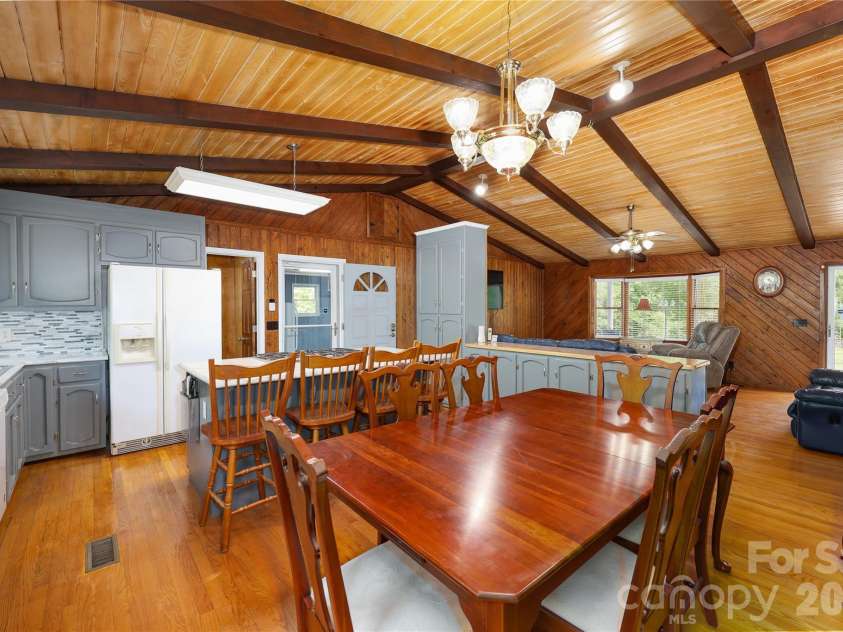 7362 Volunteer Rescue Road, Denton, NC 27239.  MLS# CAR4370916, YatesRealty ID 23257. Dining and kitchen