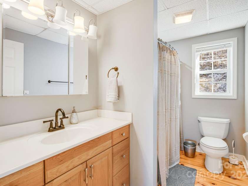 110 Red Wolf Lane, Mars Hill, NC 28754.  MLS# CAR4239848, YatesRealty ID 2326. Primary full bathroom