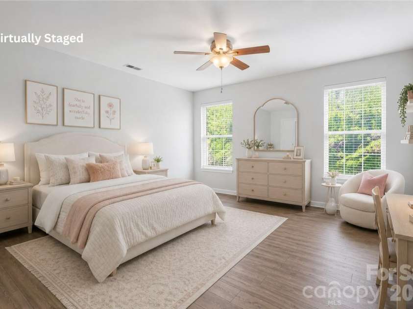 3208 Bur Oak Drive, Gastonia, NC 28056.  MLS# CAR4380752, YatesRealty ID 23261. Bedroom 2