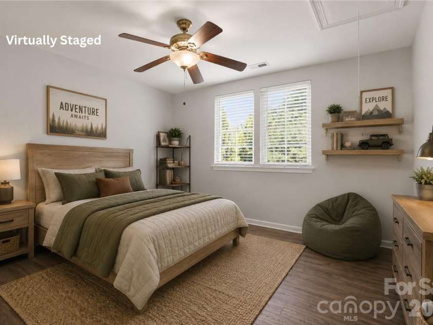 3208 Bur Oak Drive, Gastonia, NC 28056.  MLS# CAR4380752, YatesRealty ID 23261. Bedroom 3