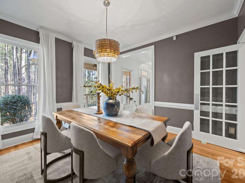 3120 King Olaf Drive, Waxhaw, NC 28173.  MLS# CAR4332250, YatesRealty ID 2327. Dining room
