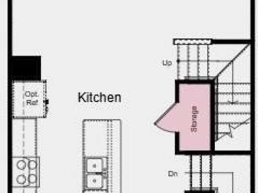 3912 Clemson Alley, Indian Land, SC 29707.  MLS# CAR4380532, YatesRealty ID 23272. Main Level Floor Plan - Additional Highlights Include: Ledge at primary shower, quick tread and painted risers at 1st to 2nd floor, white cabinets, and blinds