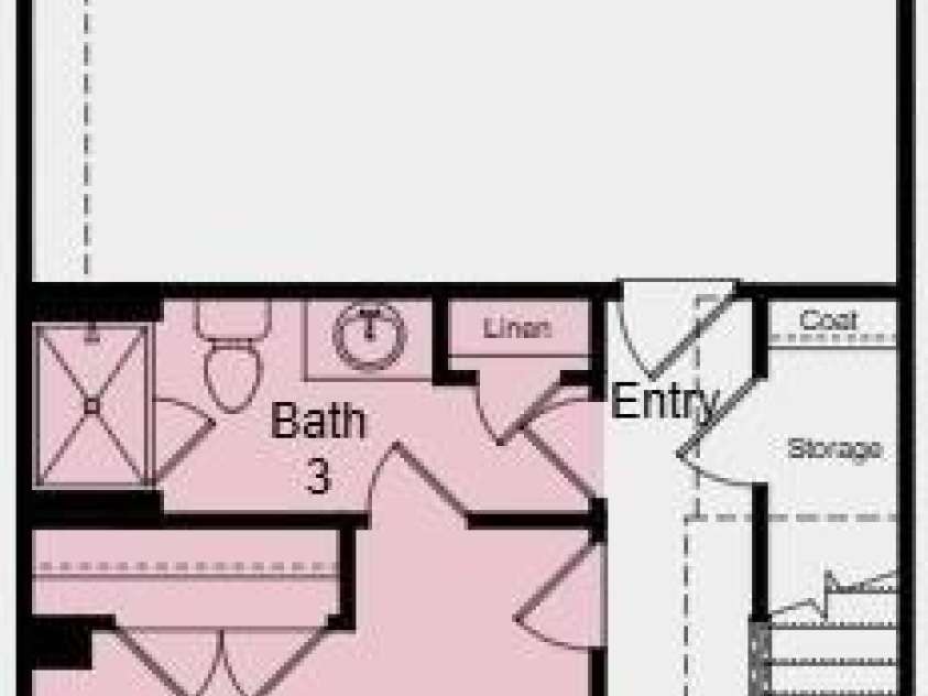 1828 Alexander Village Main Drive, Charlotte, NC 28262.  MLS# CAR4380931, YatesRealty ID 23277. Additional Highlights Include: Ledge at primary shower, storage on 2nd floor, upgraded cabinet hardware, tile backsplash, quick tread wood stairs from 1st to 2nd floor, and Revwood floors at 2nd level