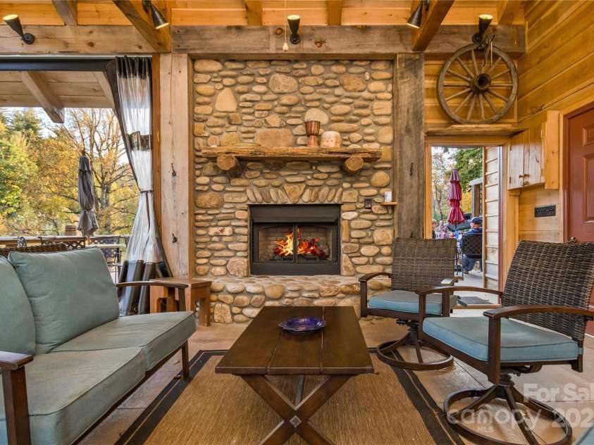 404 Amanda Drive, Mars Hill, NC 28754.  MLS# CAR4232022, YatesRealty ID 2330. The Pavilion offers owners a great place to host their own celebrations too!