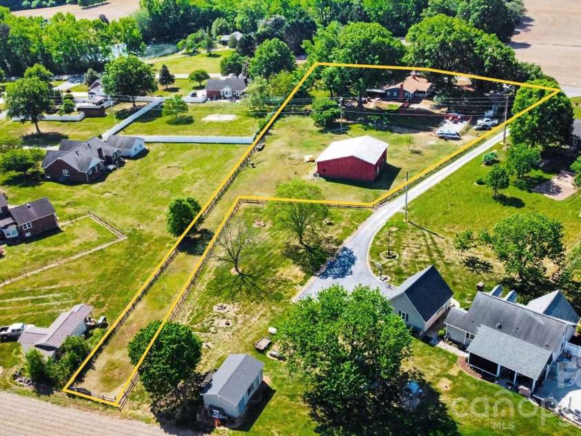 211 Baucom Deese Road, Monroe, NC 28110.  MLS# CAR4371636, YatesRealty ID 23306. Lines are approximate.