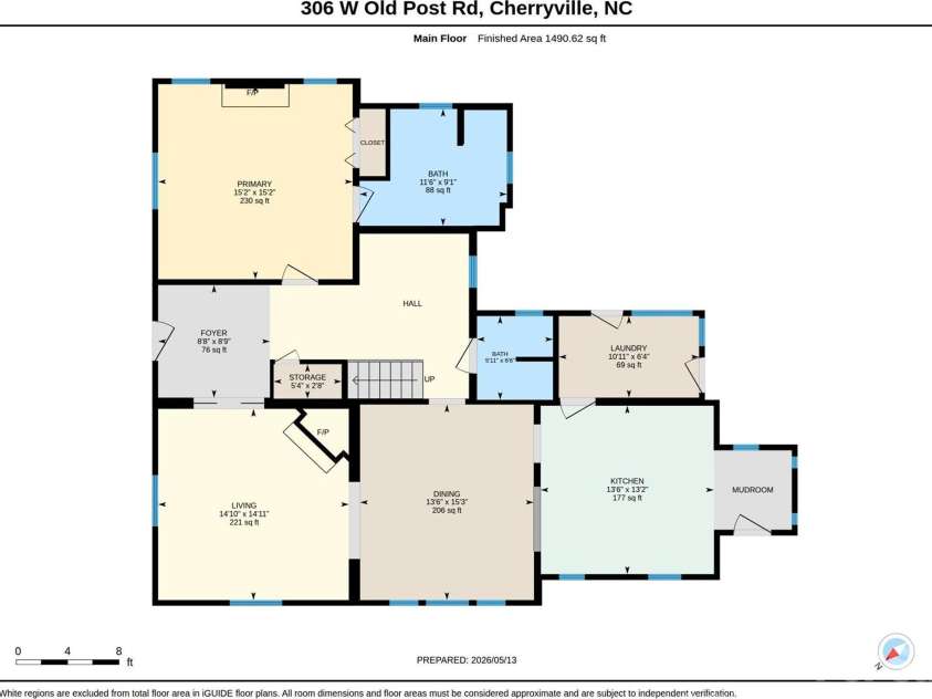 306 Old Post Road, Cherryville, NC 28021.  MLS# CAR4379652, YatesRealty ID 23310. 