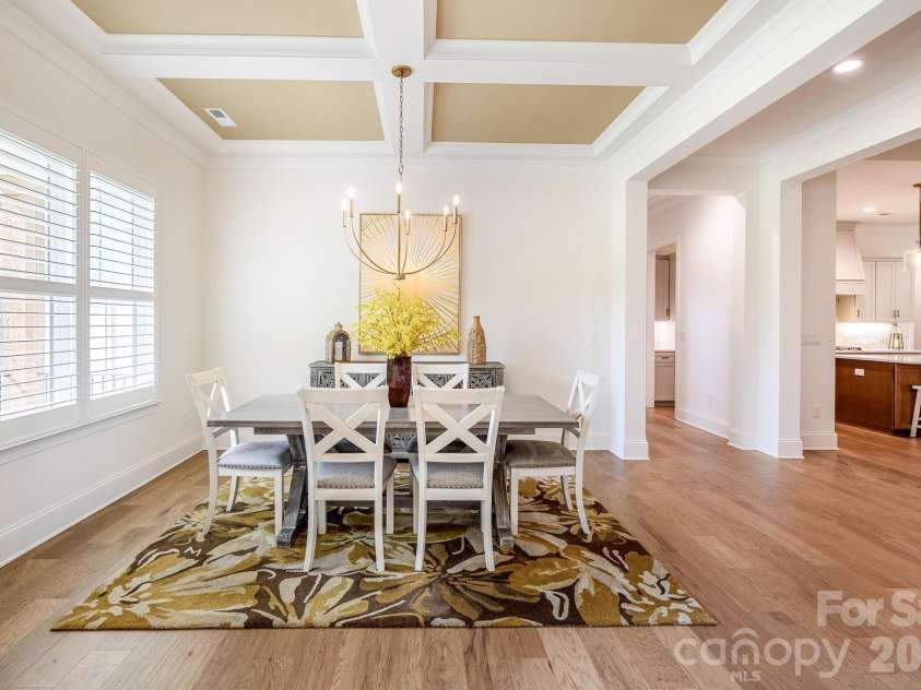2411 Callaghan Court, Landis, NC 28088.  MLS# CAR4363172, YatesRealty ID 23312. Ding Room