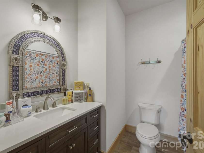 39 Lakeside Path, Nebo, NC 28761.  MLS# CAR4381532, YatesRealty ID 23320. Basement Bathroom