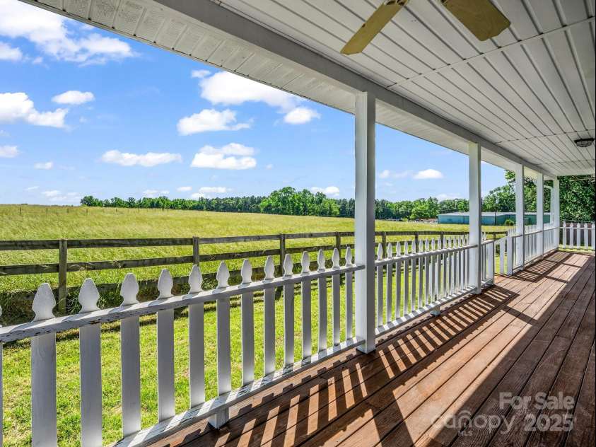 4830 Chesnee Road, Rutherfordton, NC 28139.  MLS# CAR4262610, YatesRealty ID 23320. View from back porch.