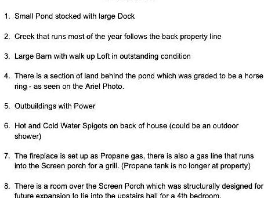 3451 Greene Road, Monroe, NC 28110.  MLS# CAR4271557, YatesRealty ID 23327. 