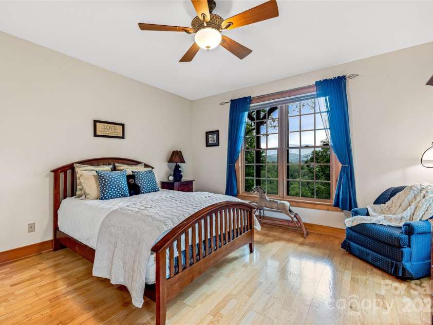 1987 Rabbit Hop Road, Spruce Pine, NC 28777.  MLS# CAR4270357, YatesRealty ID 23328. Guest Bedroom