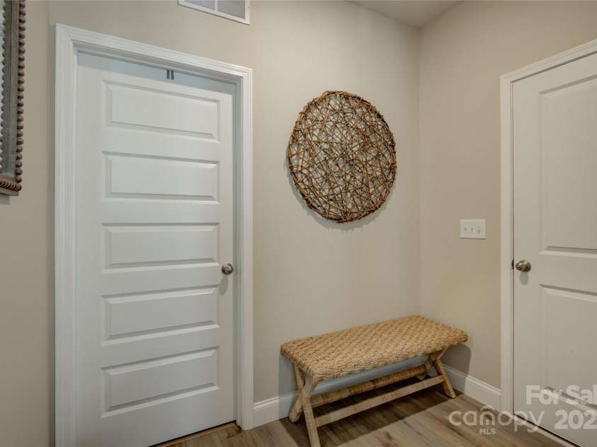 9507 Pointer Road, Huntersville, NC 28078.  MLS# CAR4276054, YatesRealty ID 23336. Drop zone and laundry at garage