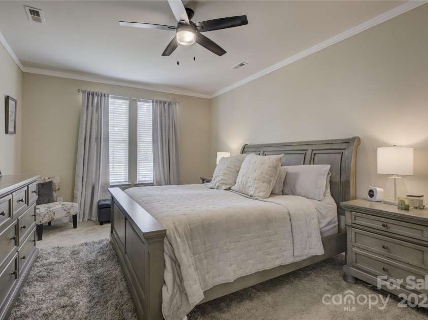 9507 Pointer Road, Huntersville, NC 28078.  MLS# CAR4276054, YatesRealty ID 23336. Primary bedroom on main level