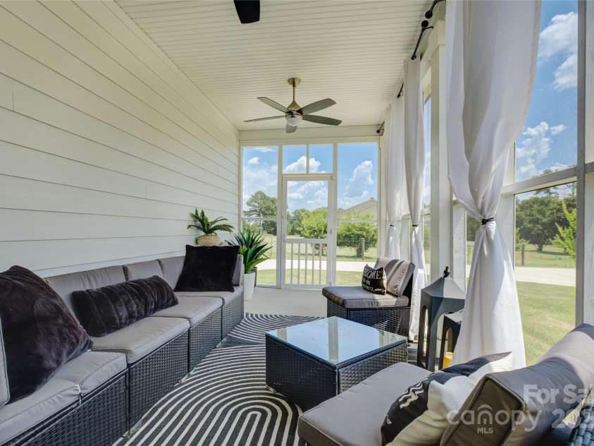 9507 Pointer Road, Huntersville, NC 28078.  MLS# CAR4276054, YatesRealty ID 23336. Your private oasis with screened porch