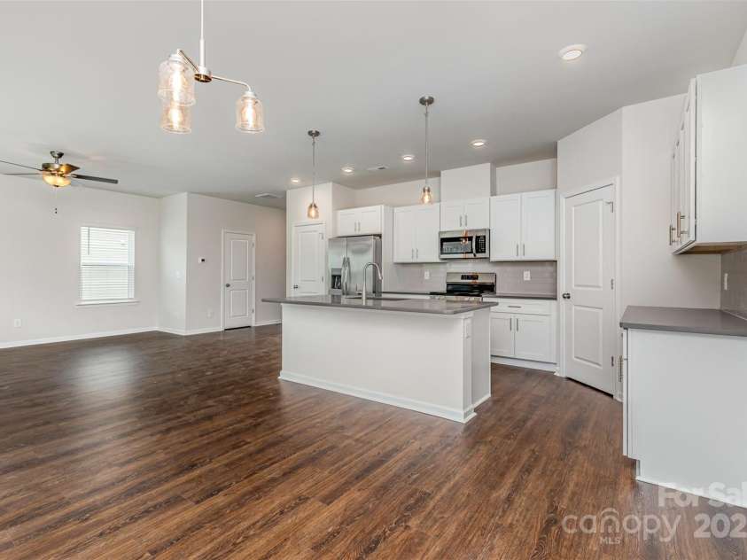 2055 Sadler Woods Lane, Charlotte, NC 28214.  MLS# CAR4265583, YatesRealty ID 23337. Spacious Kitchen w/ soft-close cabinets. Representational Photo.