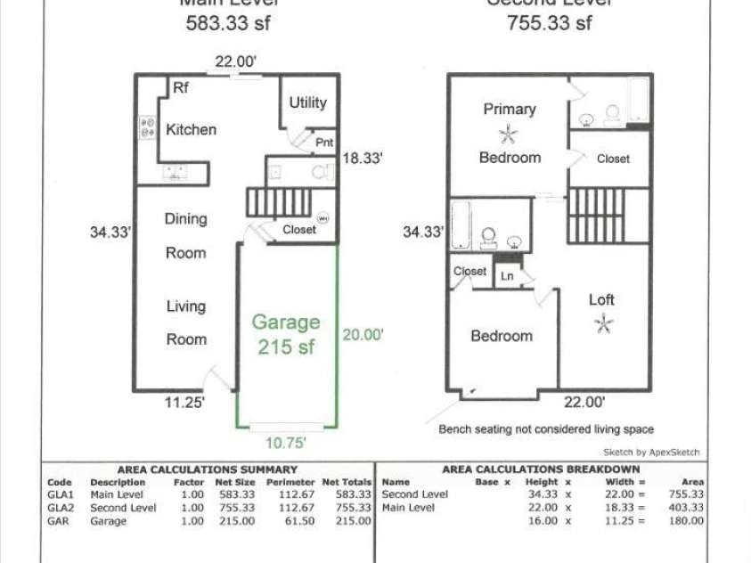 407 Delta Drive, Fort Mill, SC 29715.  MLS# CAR4365600, YatesRealty ID 23339. Floor plan